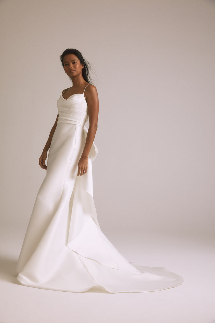 Liv, dress from Collection Bridal by Nouvelle Amsale, Fabric: mikado
