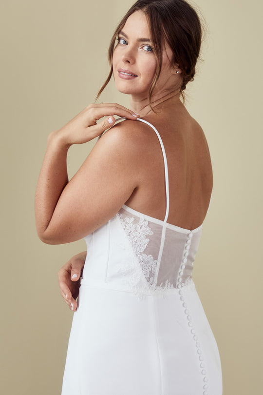 Millie, $2,795, dress from Collection Bridal by Nouvelle Amsale